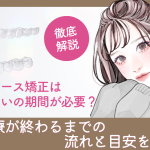 マウスピース矯正はどれくらいの期間が必要？治療が終わるまでの流れと目安を解説