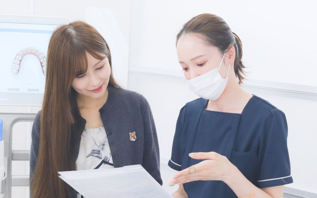 神戸三ノ宮駅前デンタル矯正歯科の院内の様子