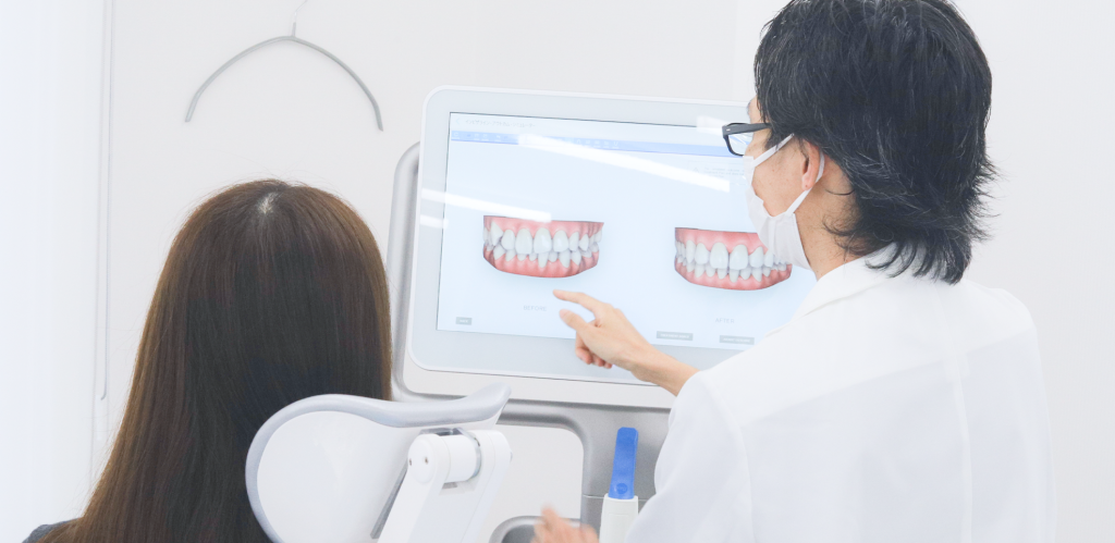 矯正治療の検査とカウンセリング風景|治療方法を決める前の確認